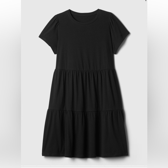 V-Neck Tiered Mini Dress - Picture 2 of 5